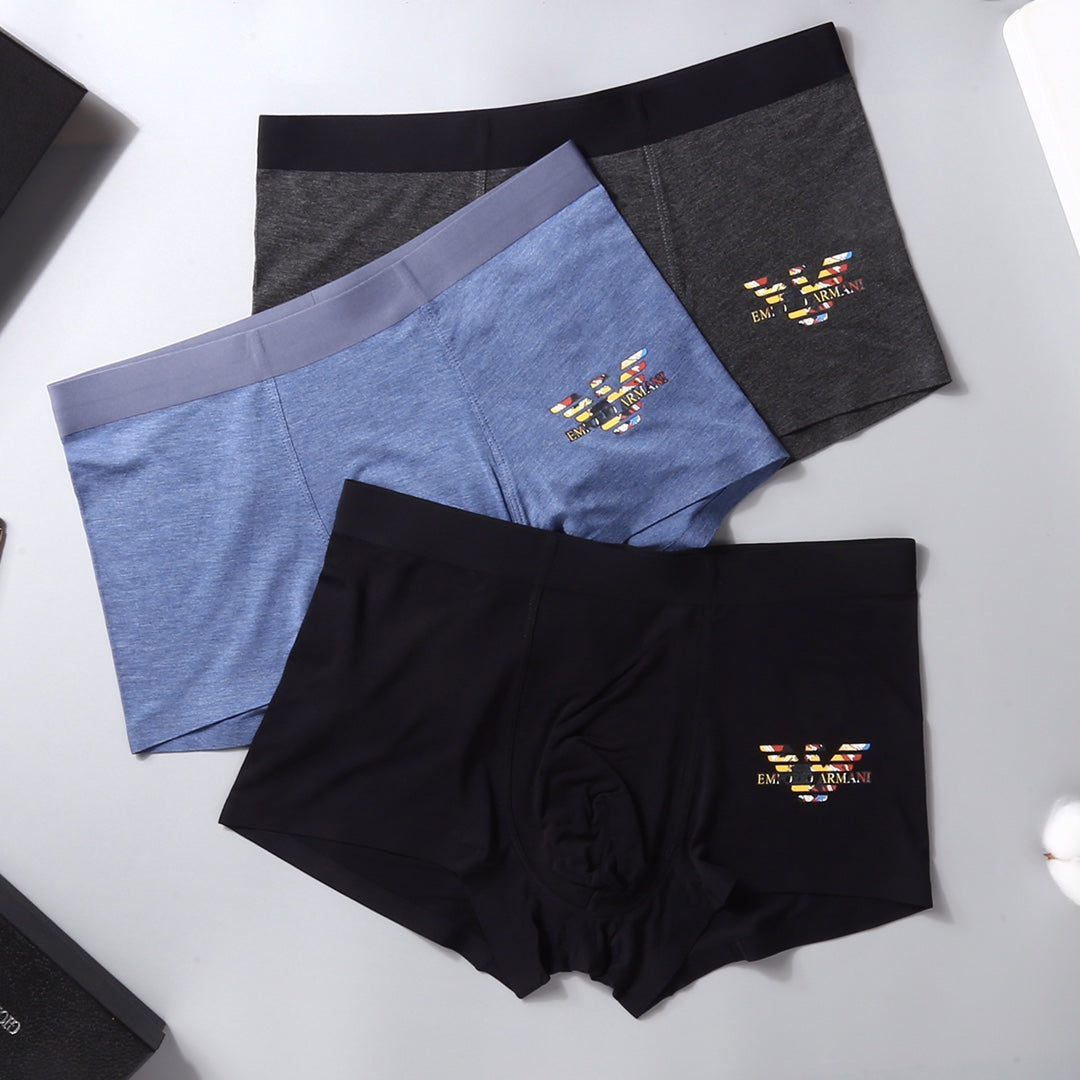 Modal Men's Boxer Briefs - 3-Piece Box