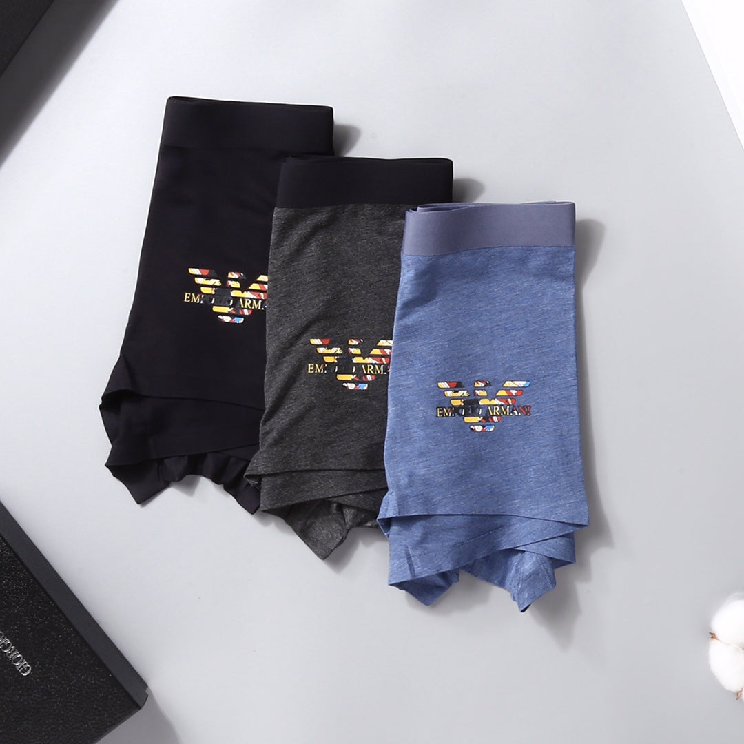 Modal Men's Boxer Briefs - 3-Piece Box