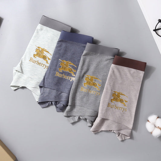Burberry Nylon Blend Men's Boxer Briefs - 3-Piece Box