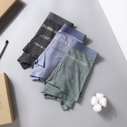 Burberry Men's Boxer Briefs - 3-Piece Box