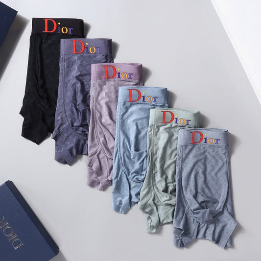 Dior Nylon Blend Men's Boxer Briefs - 3-Piece Box