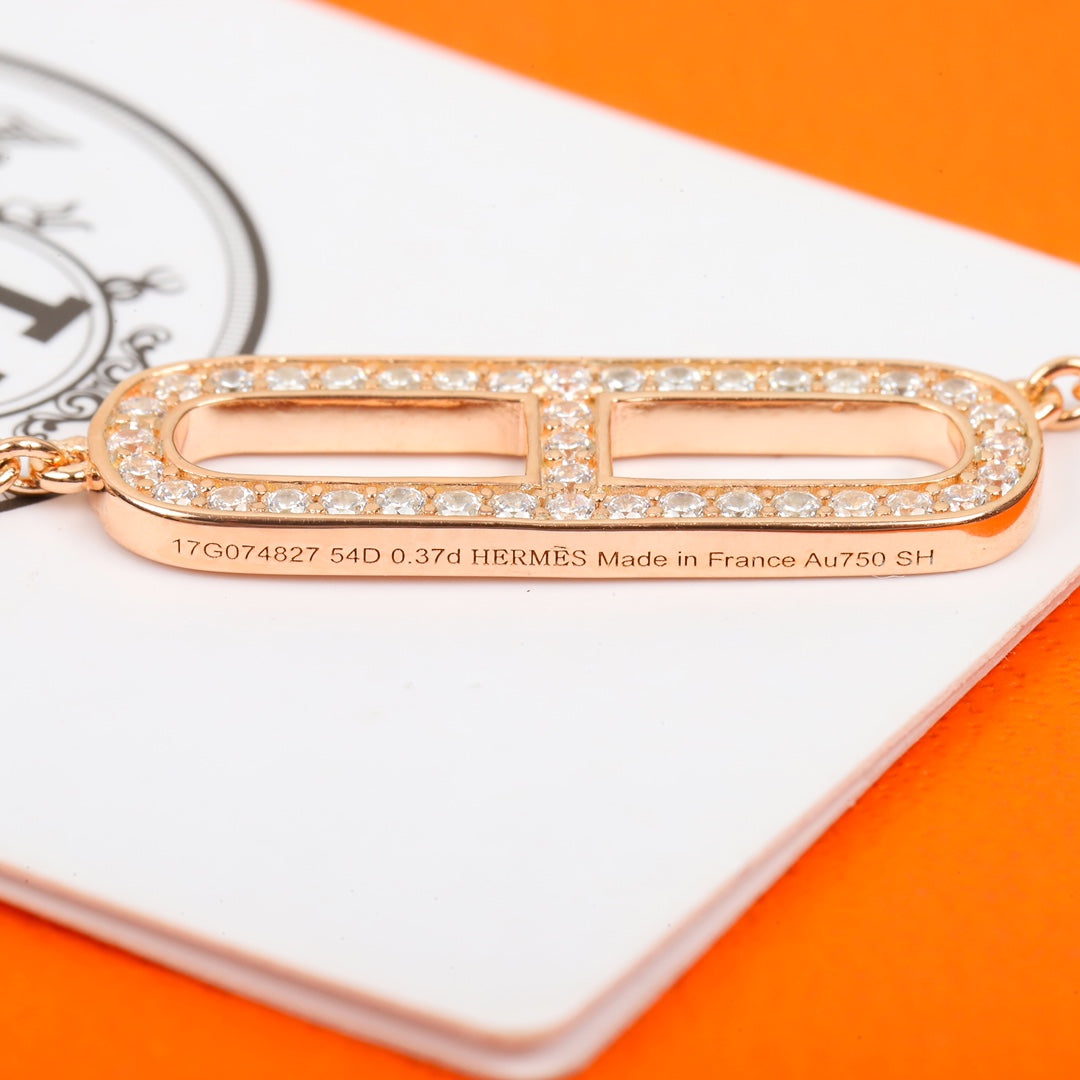 Martin Graham pendant necklace in polished metal-tone – main product view