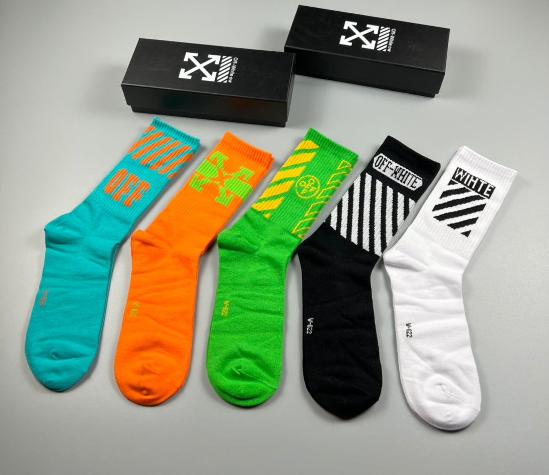 Cotton Short Socks - 5-Pair Pack