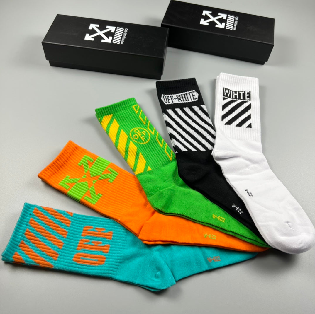 Cotton Short Socks - 5-Pair Pack
