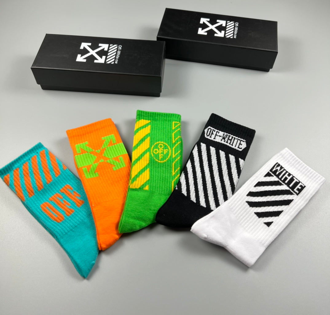 Cotton Short Socks - 5-Pair Pack