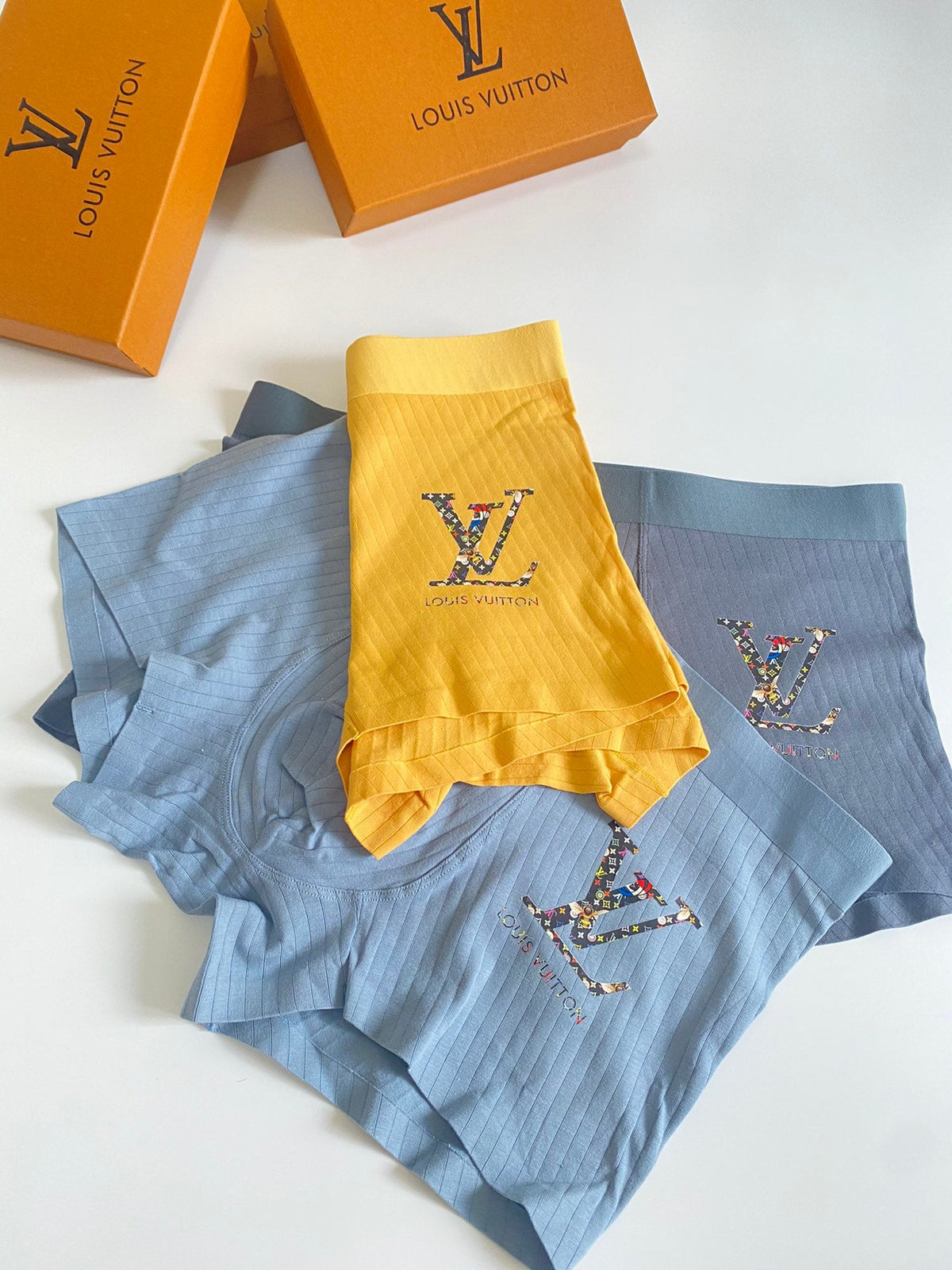 Louis Vuitton Men's Boxer Briefs - 3-Piece Box