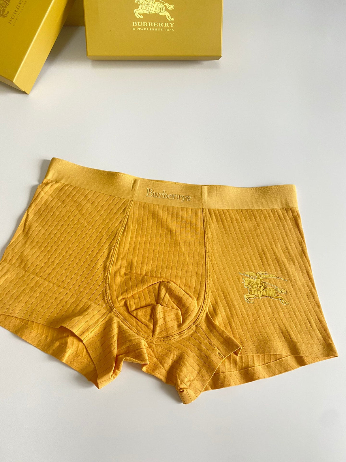 Burberry Cotton Men's Boxer Briefs - 3-Piece Box