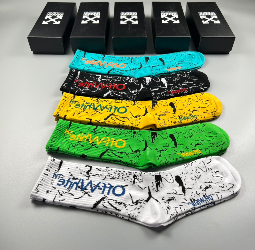 Cotton Short Socks - 5-Pair Pack