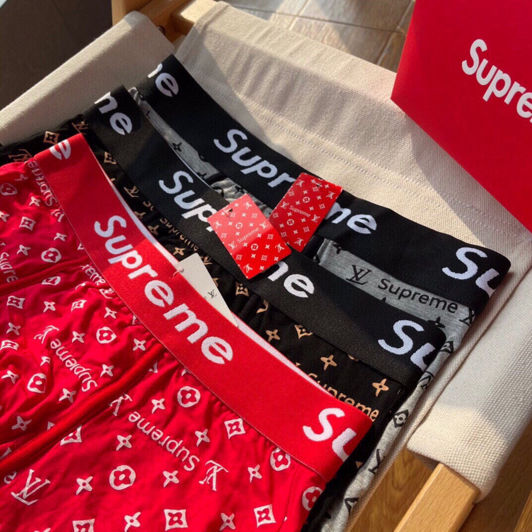 Louis Vuitton Cotton Men's Boxer Briefs - 3-Piece Box