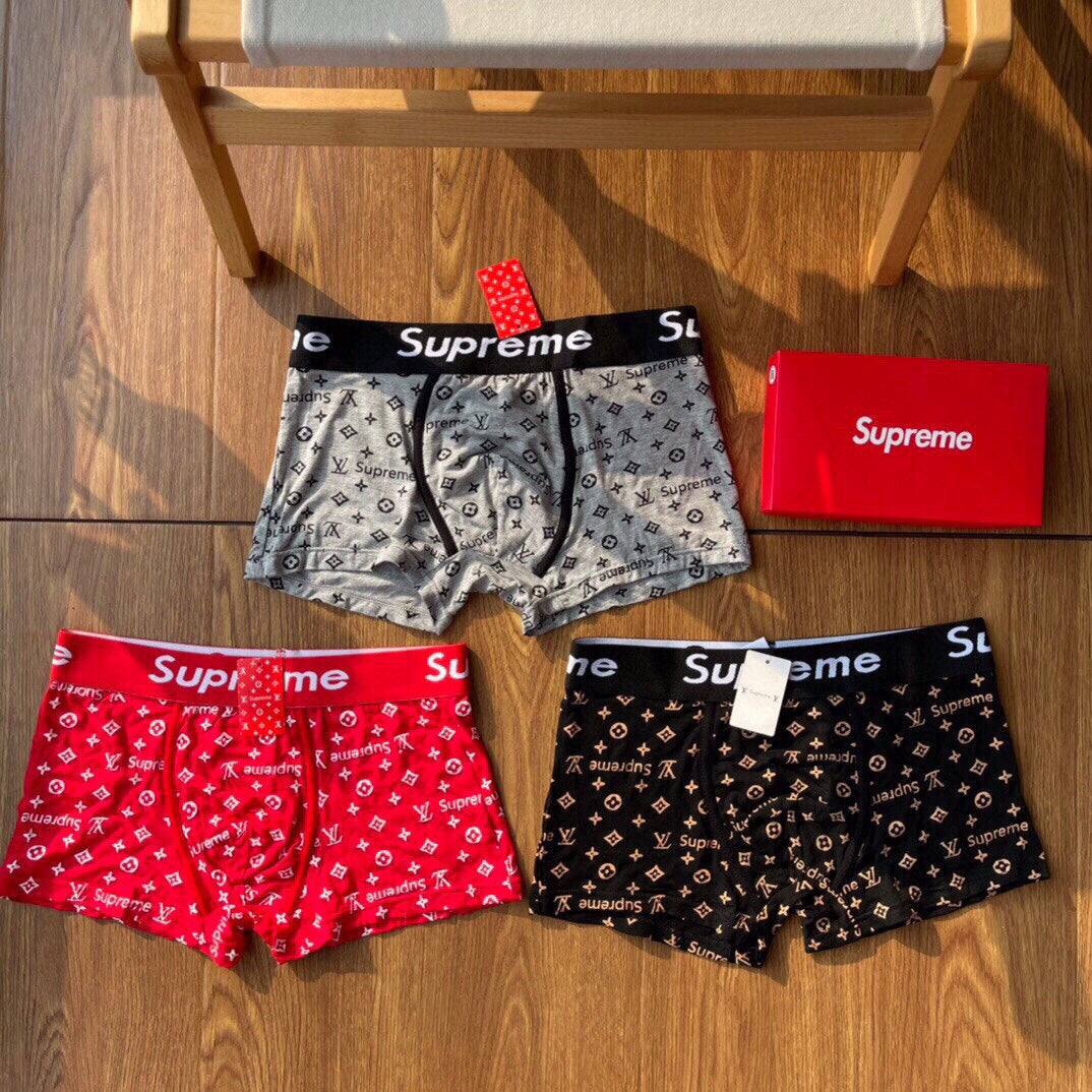 Louis Vuitton Cotton Men's Boxer Briefs - 3-Piece Box