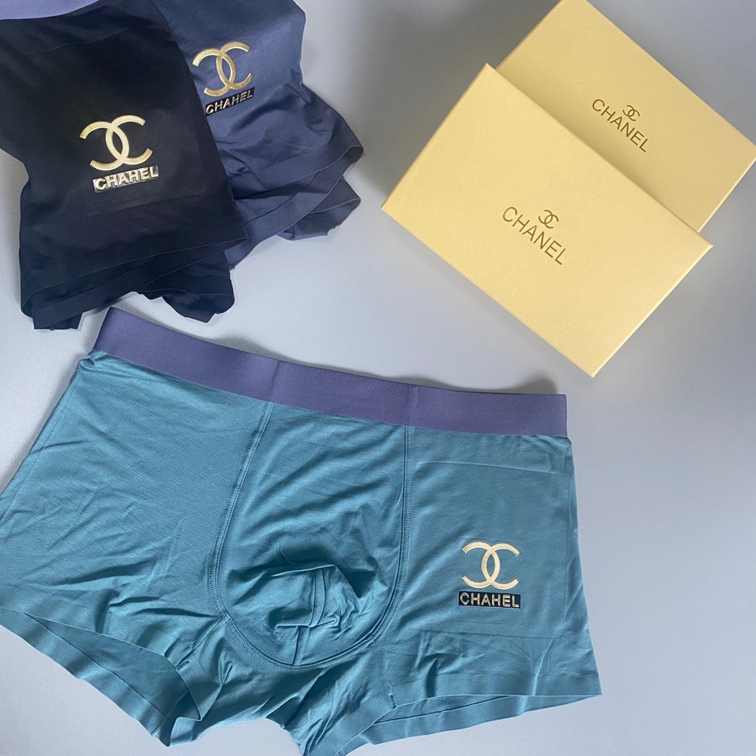 Chanel Modal Men's Boxer Briefs - 3-Piece Box