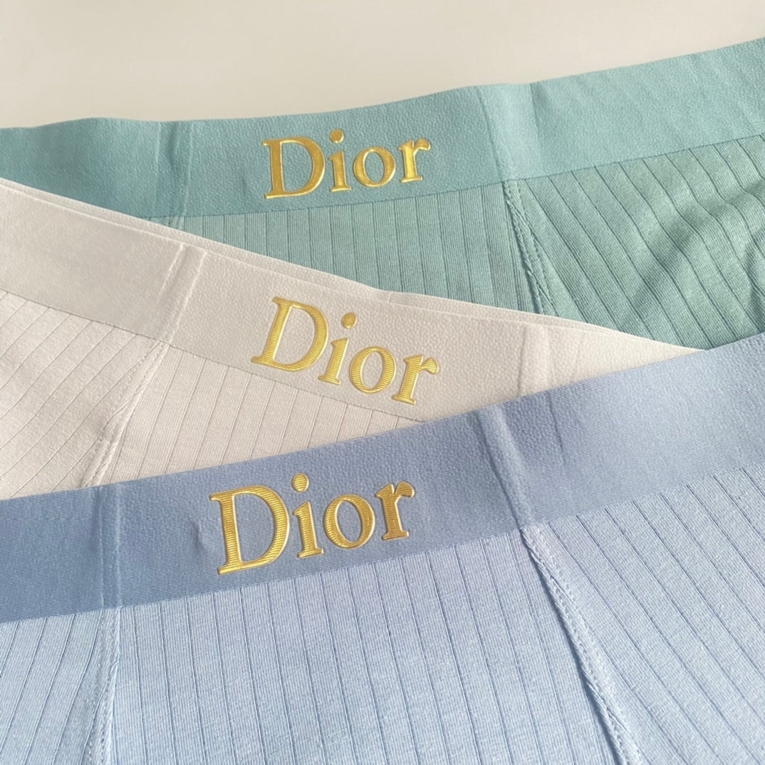 Dior Cotton Men's Boxer Briefs - 3-Piece Box - Sizes L-XXXL