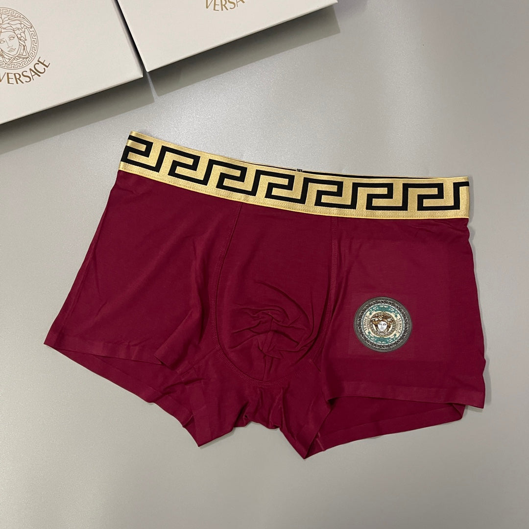 Versace Modal Men's Boxer Briefs - 3-Piece Box