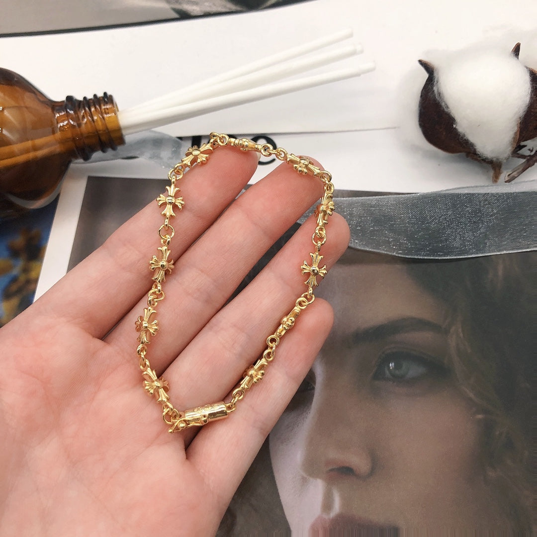 Martin Graham bracelet in polished metal-tone – main product view