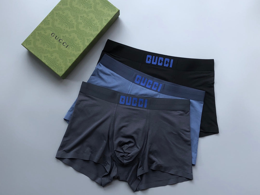 Gucci Men's Boxer Briefs - 3-Piece Box