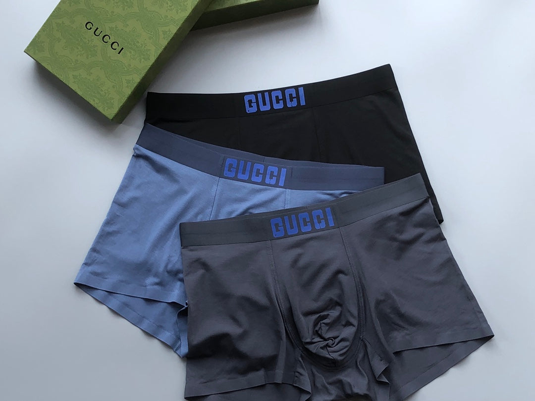 Gucci Men's Boxer Briefs - 3-Piece Box