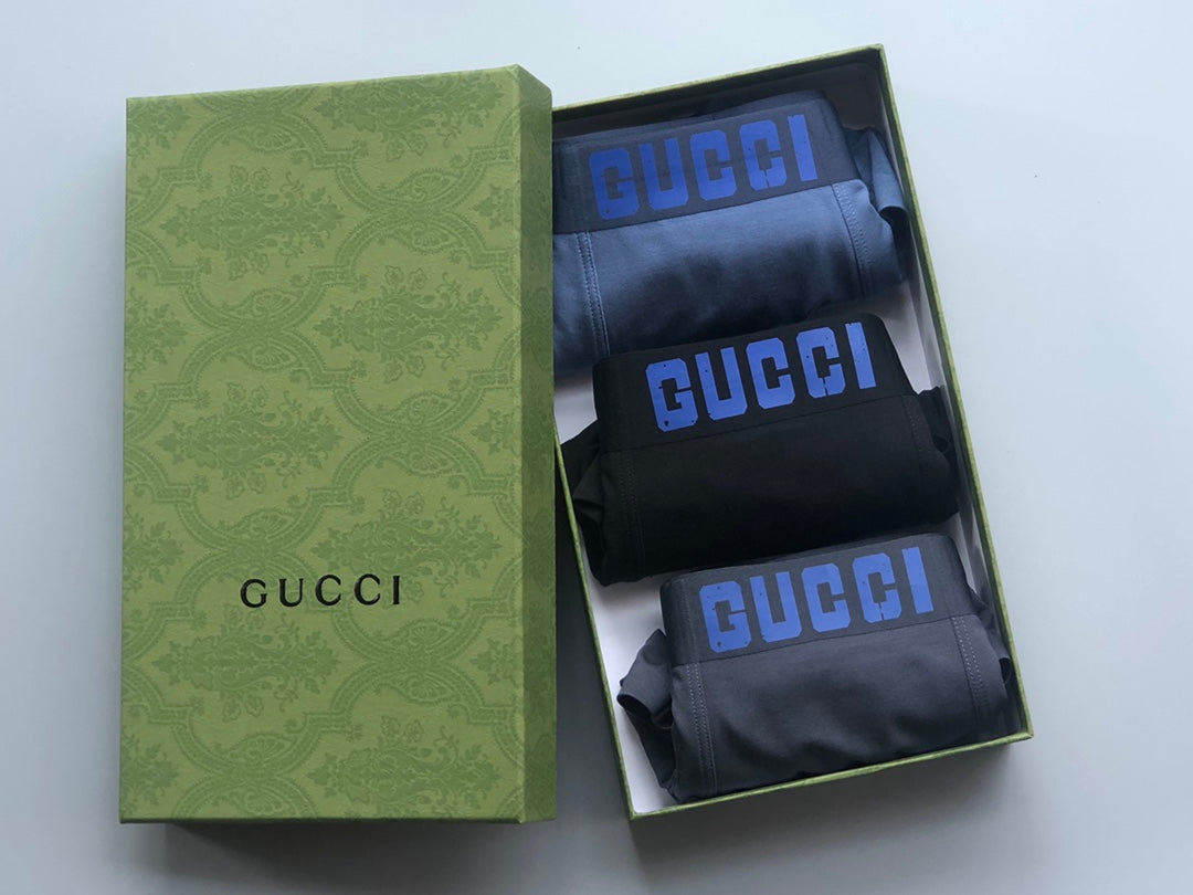 Gucci Men's Boxer Briefs - 3-Piece Box