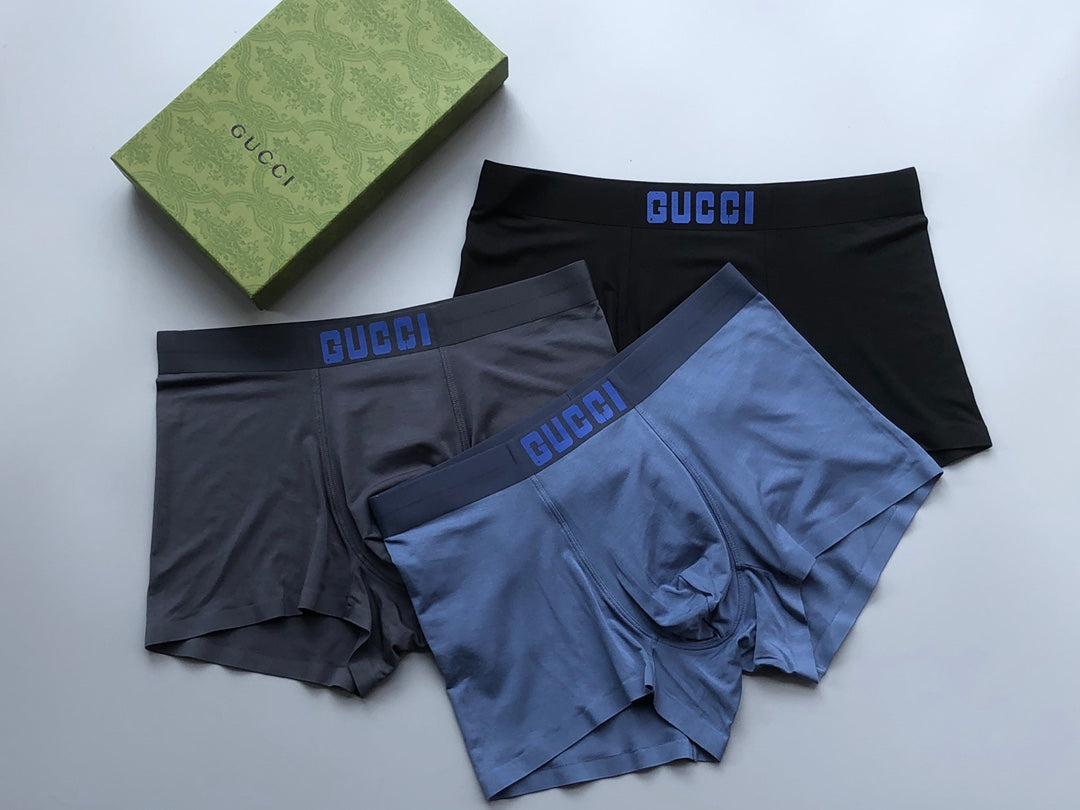 Gucci Men's Boxer Briefs - 3-Piece Box