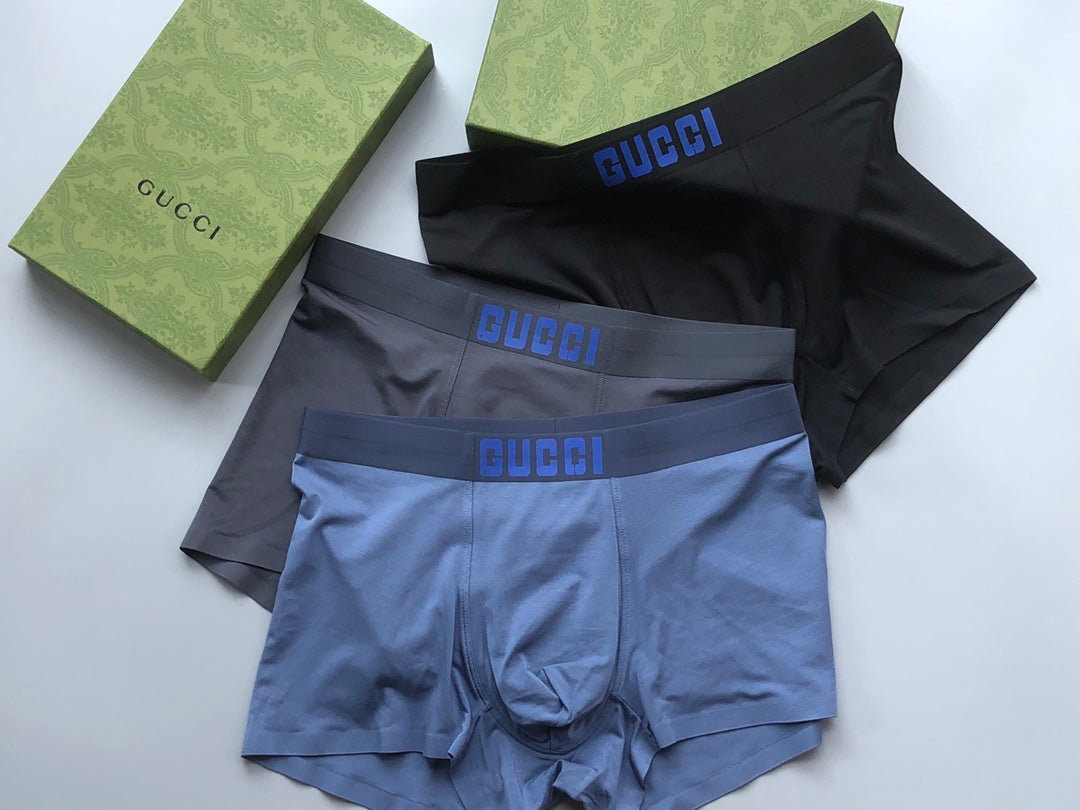 Gucci Men's Boxer Briefs - 3-Piece Box