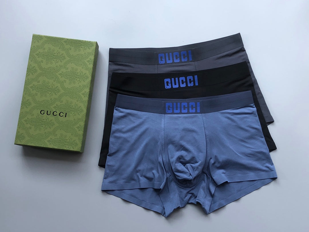 Gucci Men's Boxer Briefs - 3-Piece Box