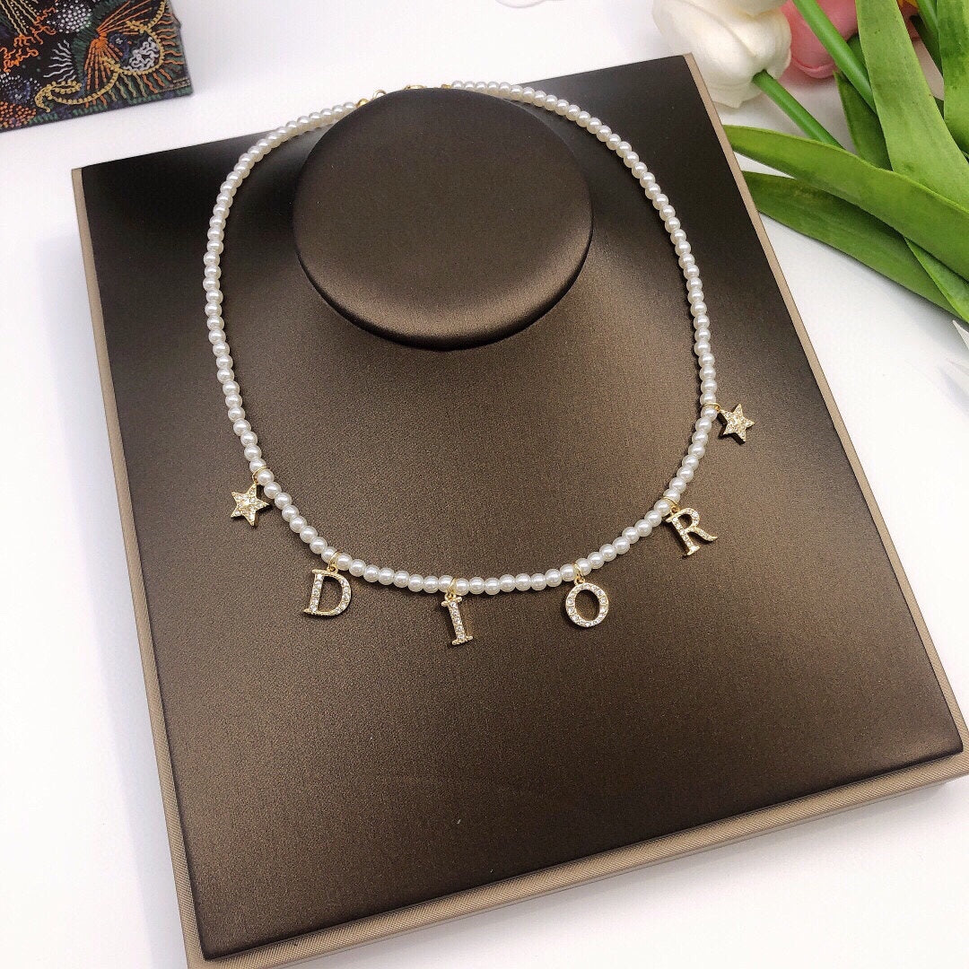 Martin Graham pendant necklace in polished metal-tone – main product view