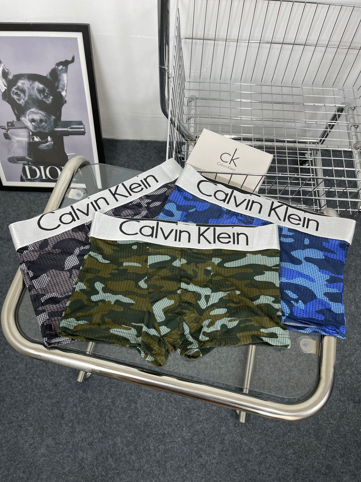 Calvin Klein Ice-Silk Men's Boxer Briefs - 3-Piece Box
