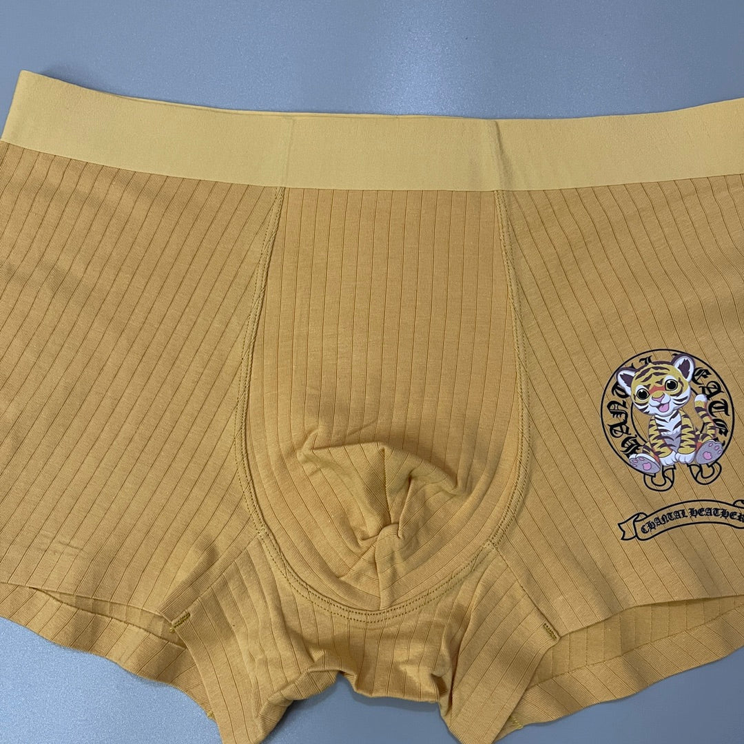 Chrome Hearts Graphic Patch Details Men's Boxer Briefs - 3-Piece Box