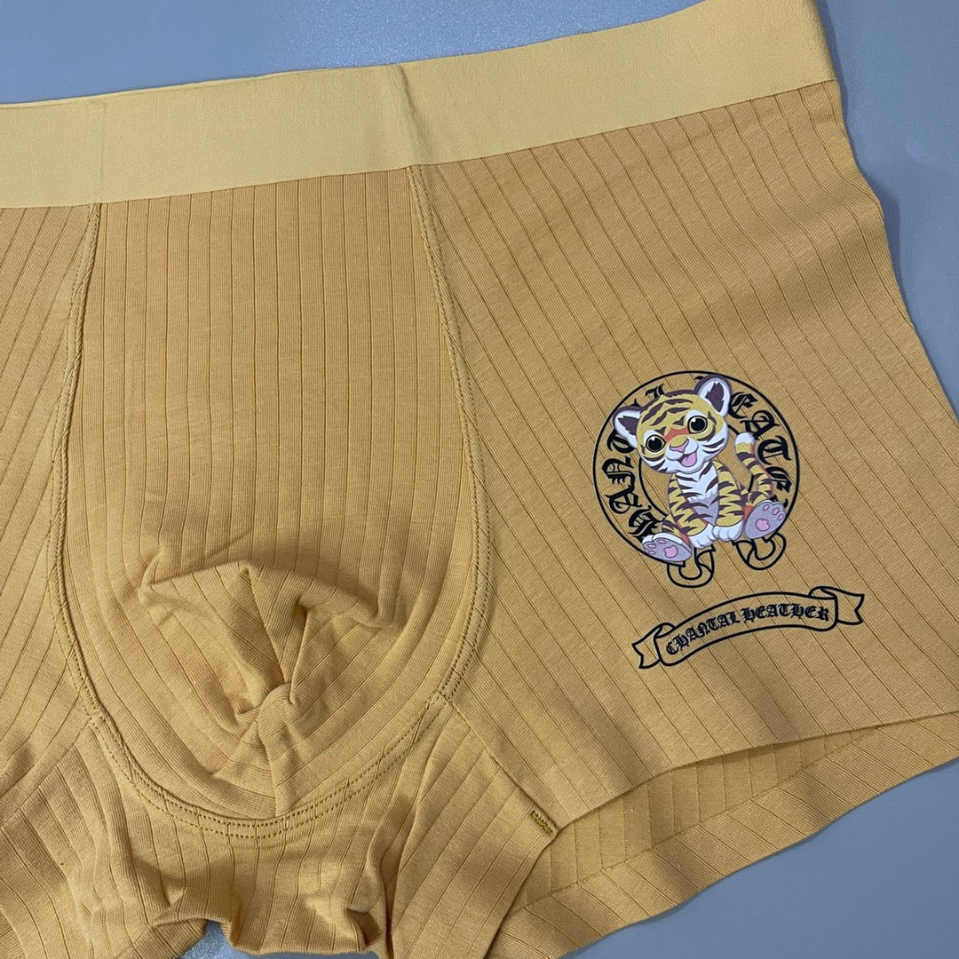 Chrome Hearts Graphic Patch Details Men's Boxer Briefs - 3-Piece Box
