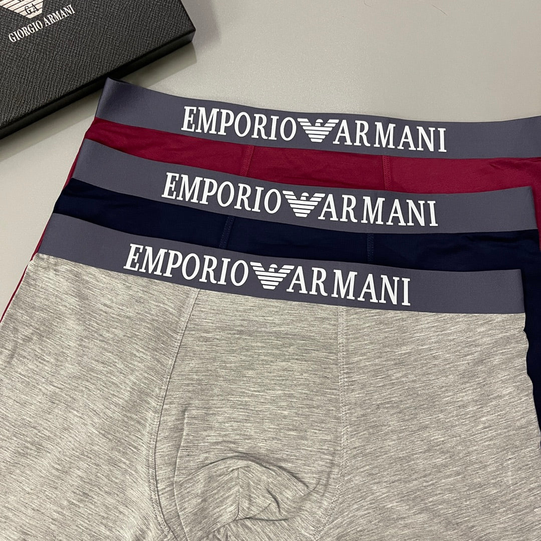 Armani Modal Men's Boxer Briefs - 3-Piece Box