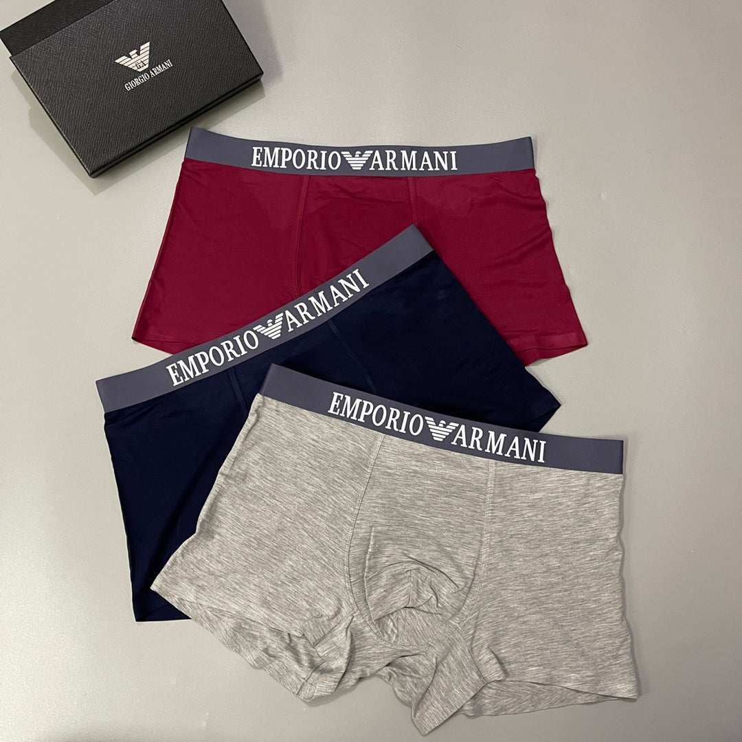 Armani Modal Men's Boxer Briefs - 3-Piece Box