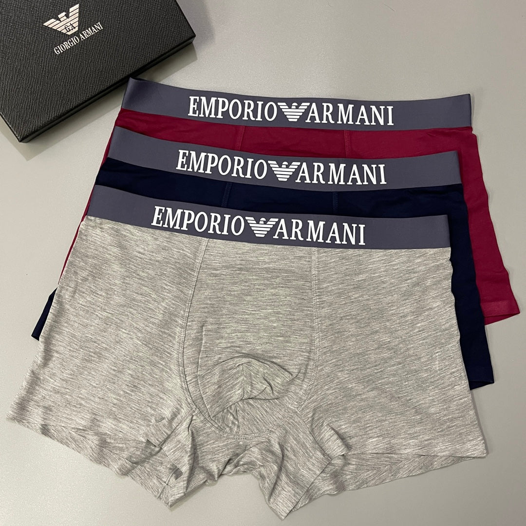 Armani Modal Men's Boxer Briefs - 3-Piece Box
