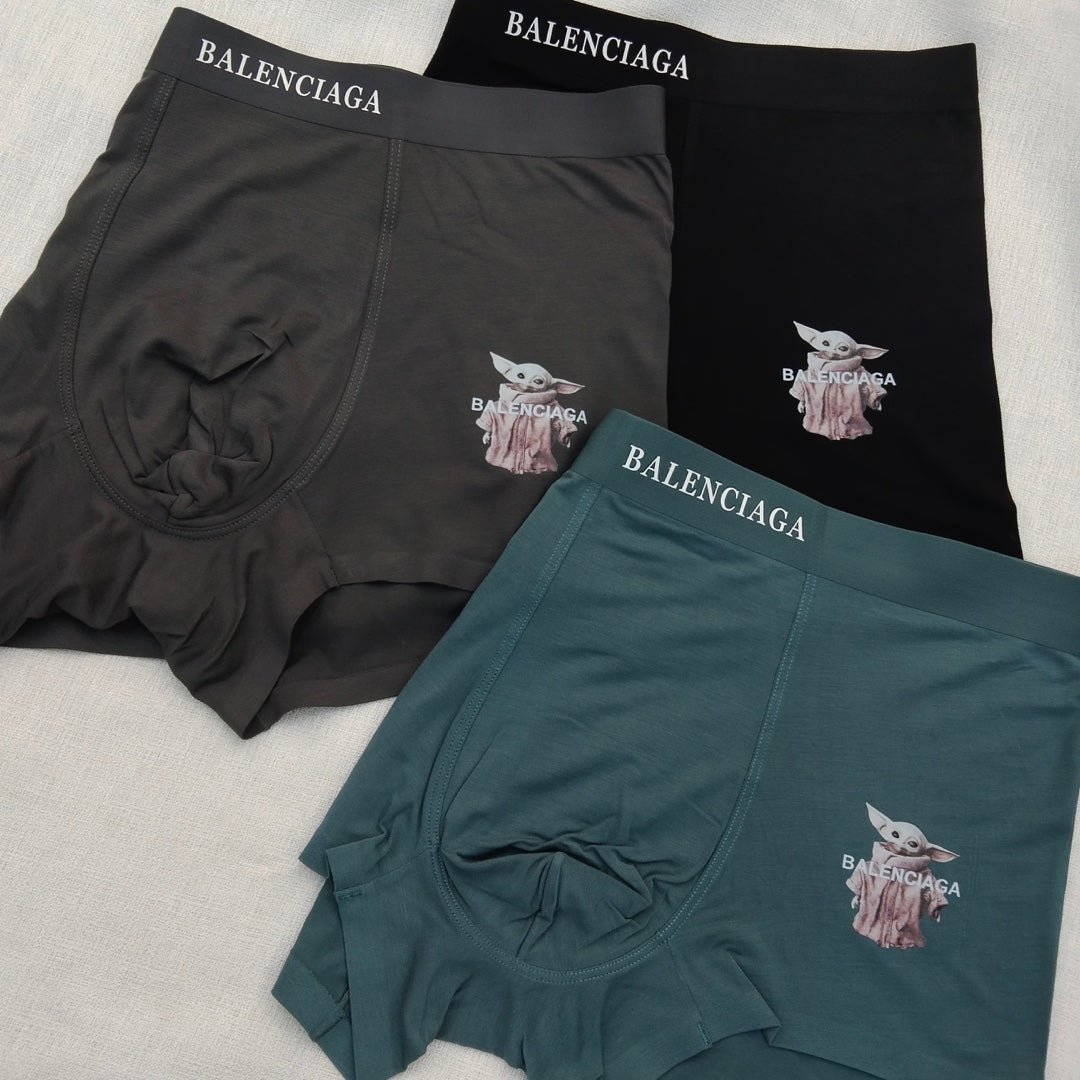 Balenciaga Men's Boxer Briefs - 3-Piece Box