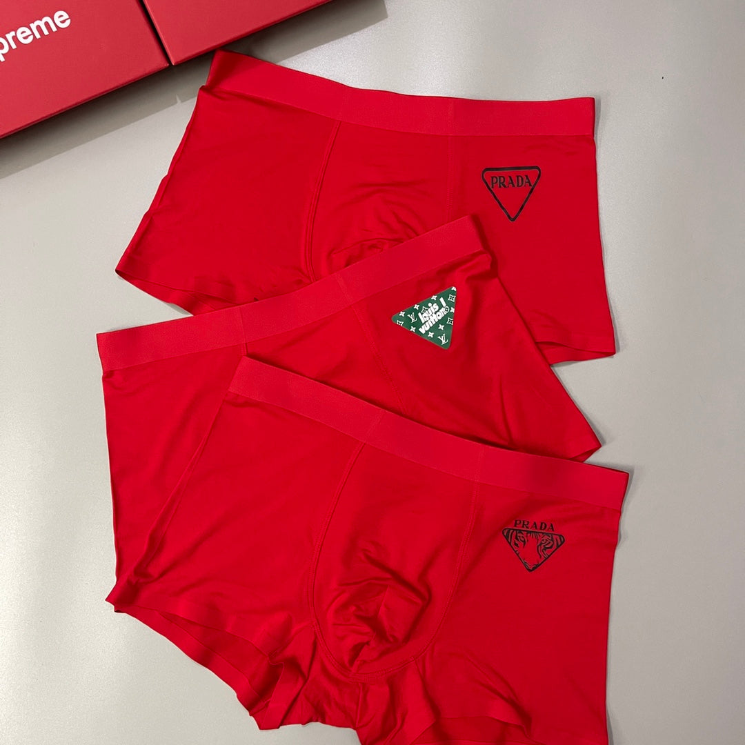 Modal Men's Boxer Briefs - 3-Piece Box