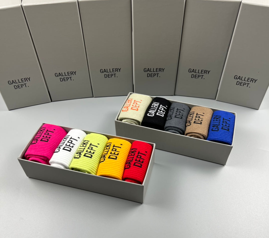 Gallery Dept Cotton Crew Socks - 5-Pair Pack