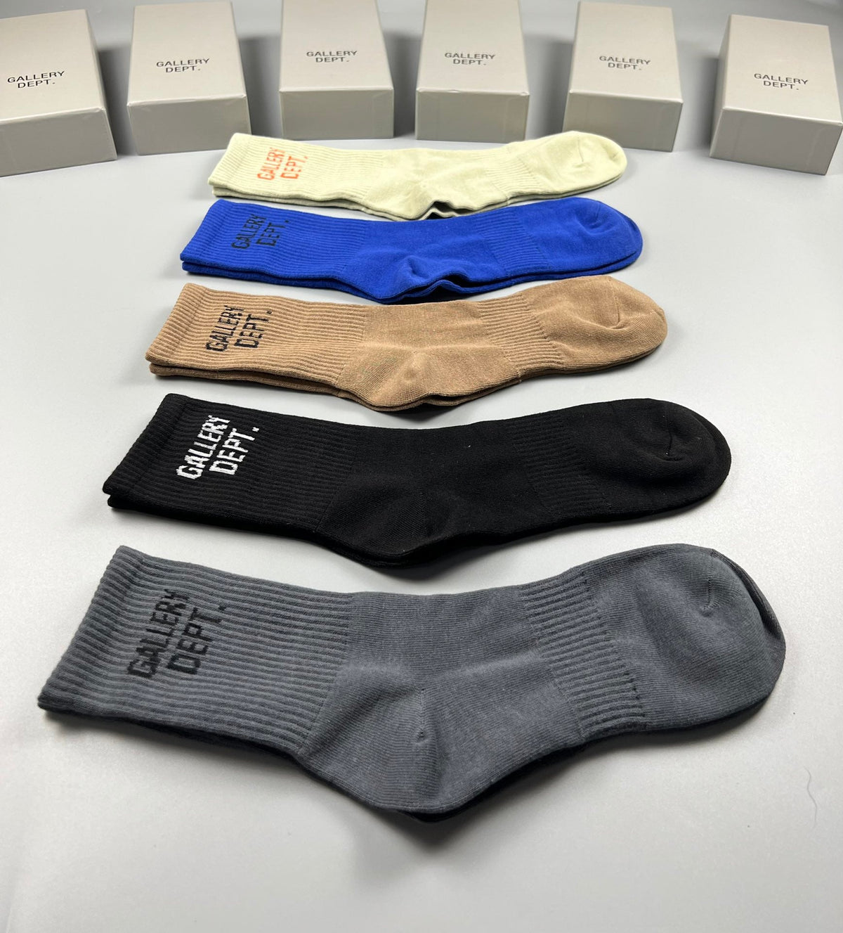 Gallery Dept Cotton Crew Socks - 5-Pair Pack