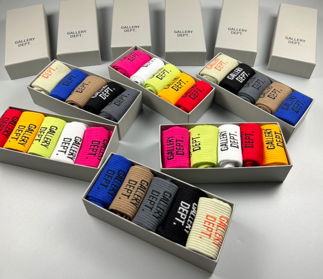 Gallery Dept Cotton Crew Socks - 5-Pair Pack