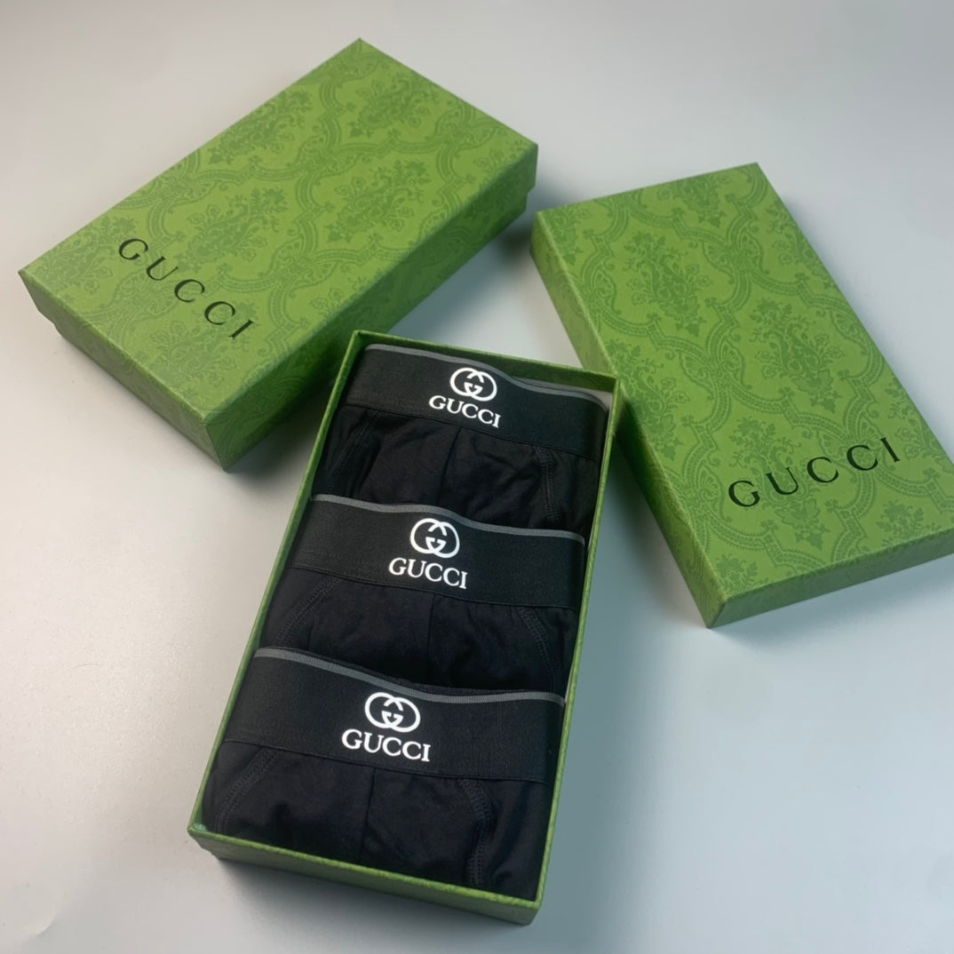 Gucci Small Emblem Details Men's Briefs
