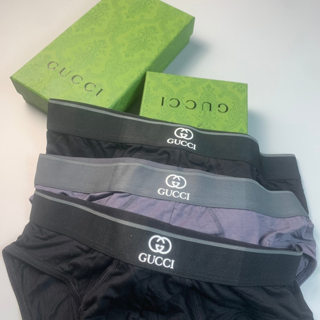 Gucci Small Emblem Details Men's Briefs