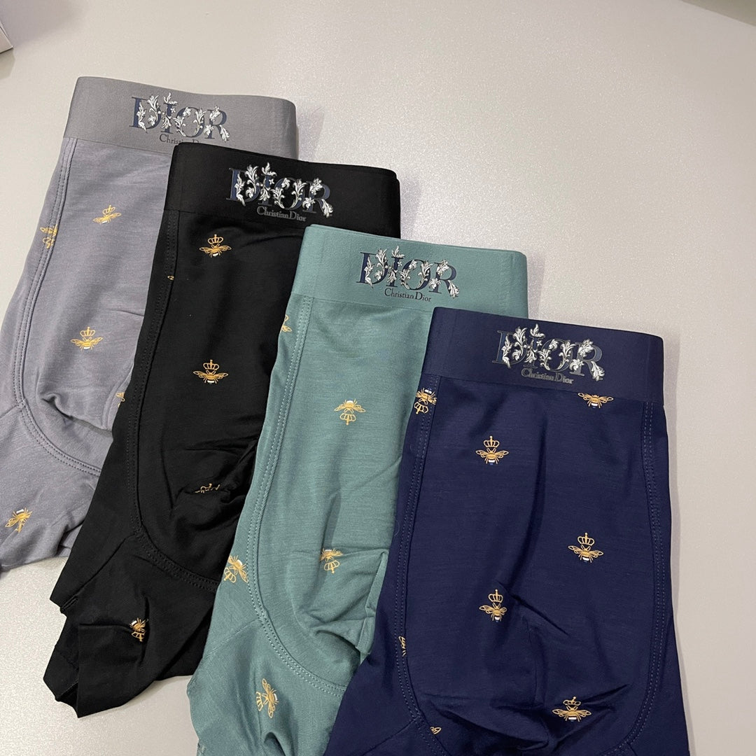 Dior Men's Modal Blend Boxer Briefs - 3-Piece Box