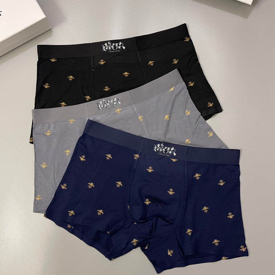 Modal Men's Boxer Briefs - 3-Piece Box