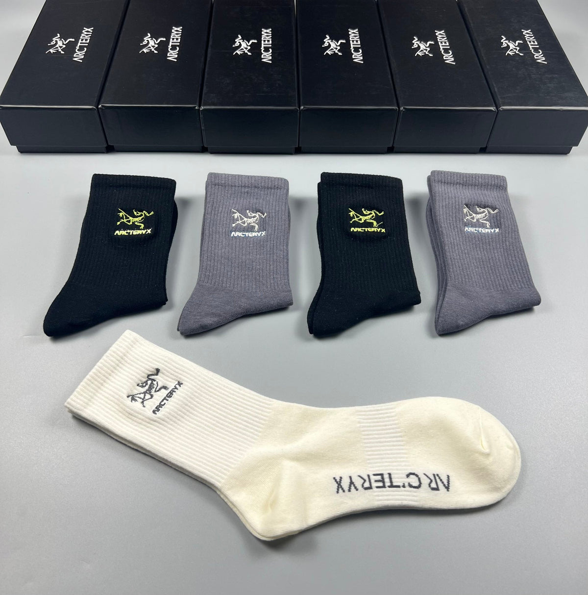 Arc'teryx Cotton Short Socks - 5-Pair Pack