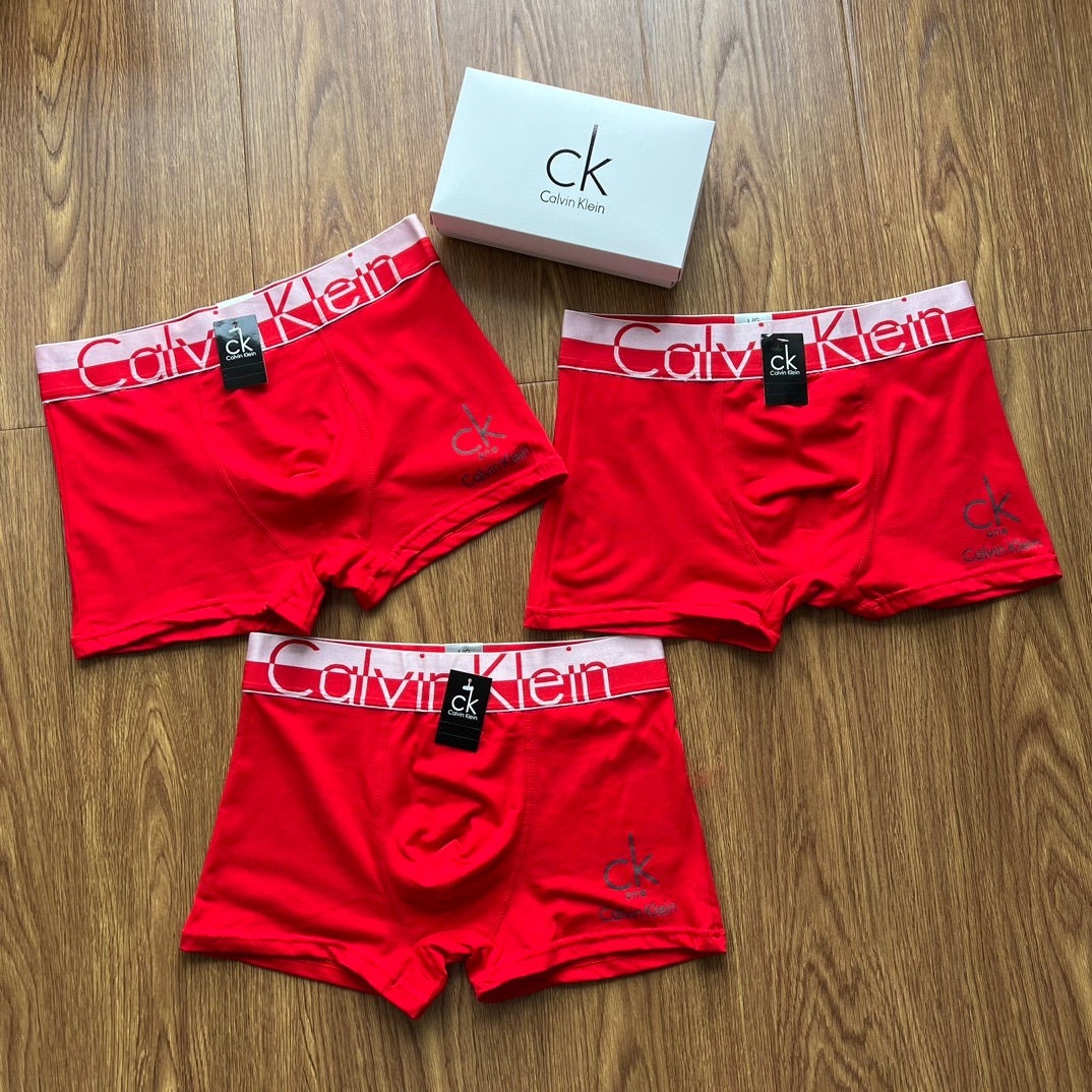 Calvin Klein Cotton Men's Boxer Briefs - 3-Piece Box