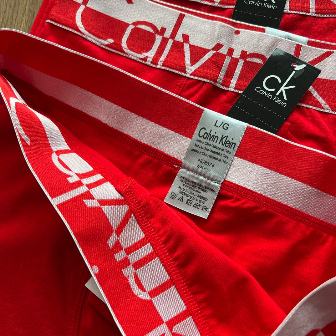 Calvin Klein Cotton Men's Boxer Briefs - 3-Piece Box