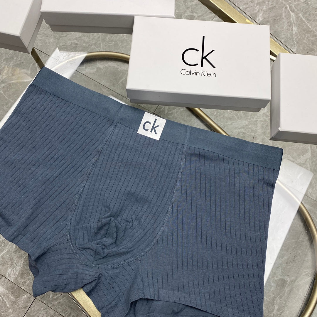 Calvin Klein Cotton Men's Boxer Briefs - 3-Piece Box