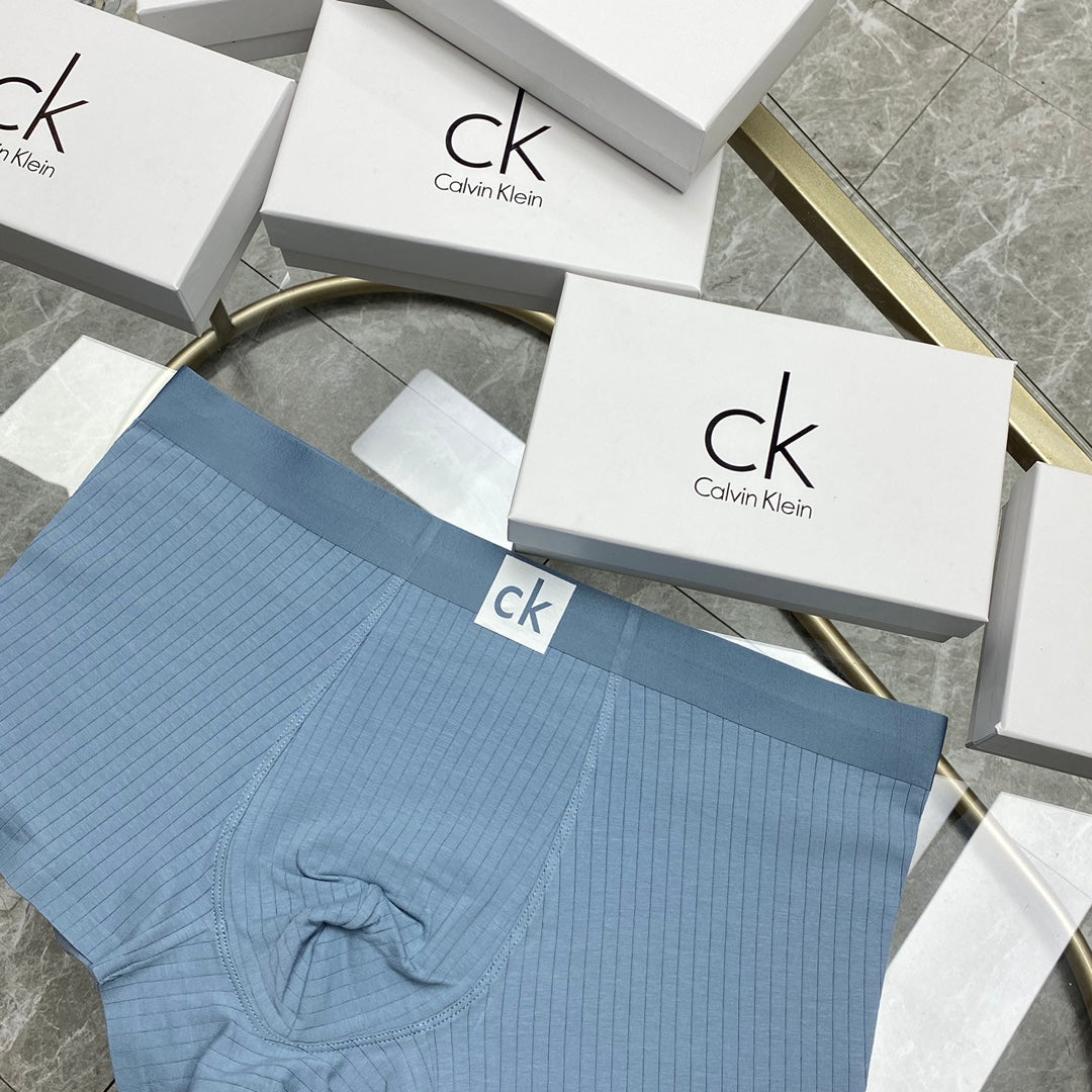 Calvin Klein Cotton Men's Boxer Briefs - 3-Piece Box