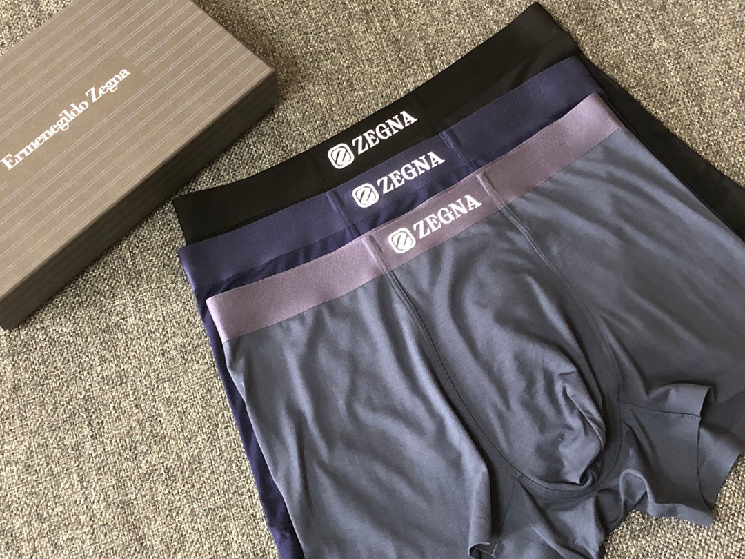 Zegna Men's Boxer Briefs - 3-Piece Box