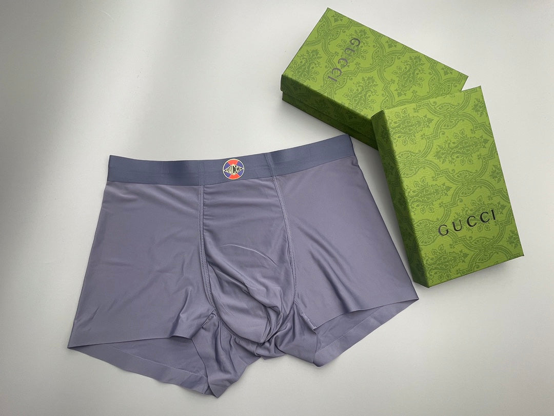 Gucci Tonal Logo Waistbands Men's Boxer Briefs - 3-Piece Box