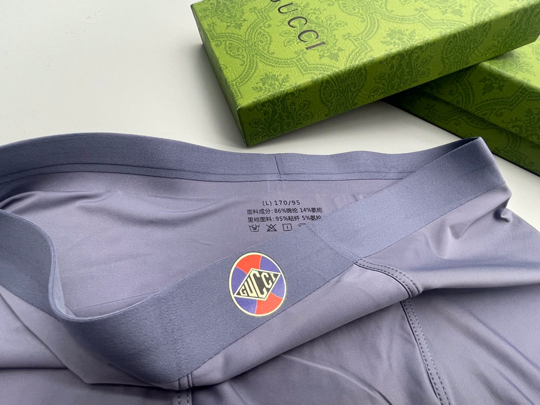 Gucci Tonal Logo Waistbands Men's Boxer Briefs - 3-Piece Box