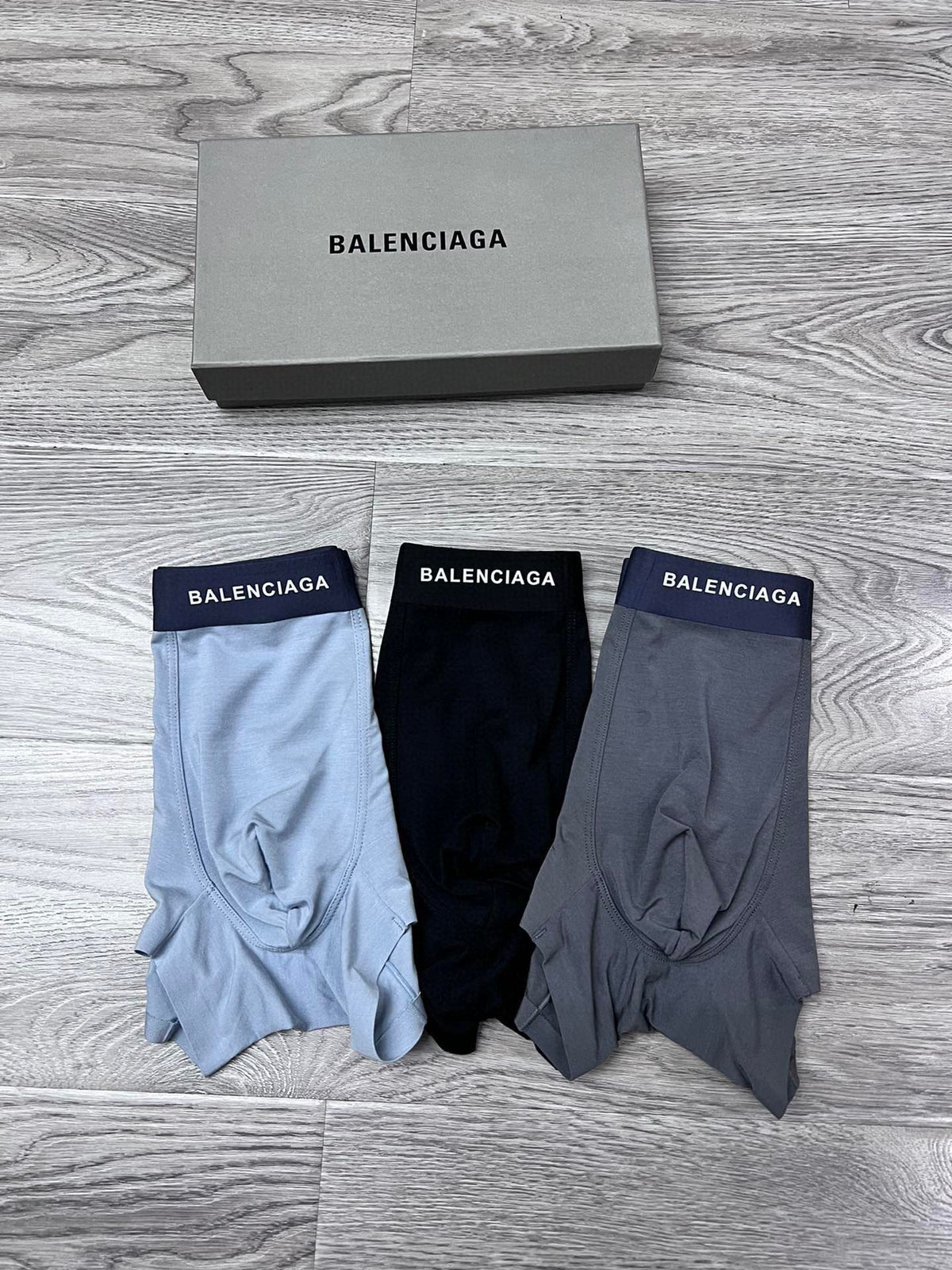 Balenciaga Men's Boxer Briefs - 3-Piece Box