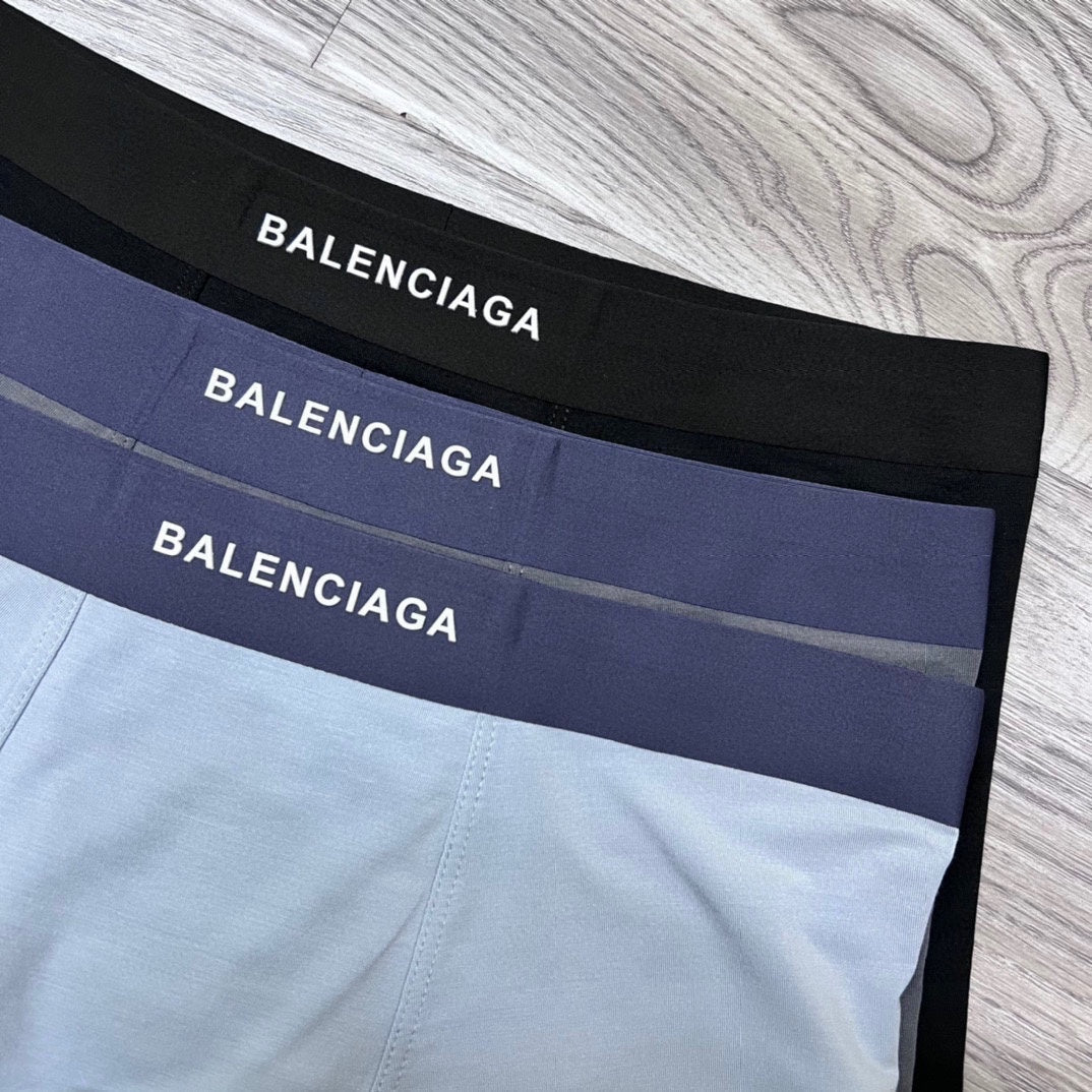 Balenciaga Men's Boxer Briefs - 3-Piece Box